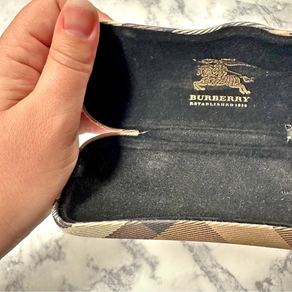 Burberry Nova Check Eyeglasses Hard Shell Case - Picture 11 of 12